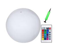 Balles de Plage Lumineuses - 16 Couleurs lumière télécommande | 4 Modes réglables Jouets flottants gonflables néon, Accessoire LED fête pour Adultes Piscine Plaisir Eau extérieur été