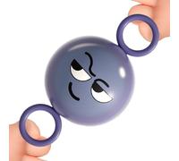 Balles de poignet sur une corde | Jouet lumineux pour exercices à main pour | Jouet anti-stress rotatif avec volant, boule gyroscopique clignotante flexible, hilande