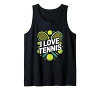 Balles de Raquette I Love Tennis Enthusiast Débardeur