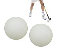 Balles de Sport Lumineuses - Vert Fluo, matériau d' sûr, de roulement Lisse, Taille Facile à Prendre en Main | Activités de Ballon Chasseur et de Hockey, Jeux dans Le Jardin, soirée de j