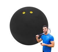 Balles de squash, balle de sport à grand avec double point jaune, équipement sportif à élevé pour entraînement, loisirs et débutants