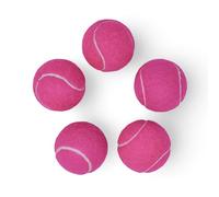 Balles de tennis de couleur rose et pastel, emballées en vrac | Balle de type 2 approuvée par l'ITF, sans pression, fabriquées au Royaume-Uni | Parfaites pour l'entraînement et les matchs |