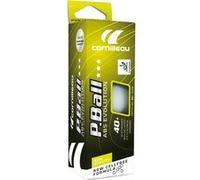 Cornilleau - Balles de tennis de table P-Ball ABS Evo X3 310555 - ITTF - 3 étoiles - Blanc 3 pièces