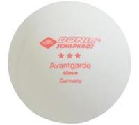 Schildkröt – Balles de tennis de table Donic Exclusive – 3 étoiles Poly 40+ – 3 pièces, blanc