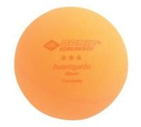 Donic-Schildkröt 3-Star Avantgarde Set de 3 balles Tennis Table Mixte Enfant, Orange
