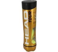 Balles de tennis Head Head tour tube de 4 balle Jaune taille : UNI réf : 90449 Jaune G