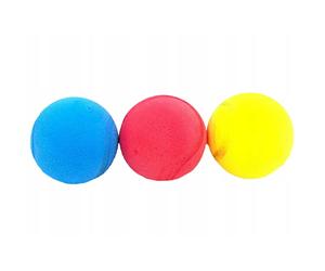 Balles de tennis mousse enfant Mondo Spa (x3) Multicolore 7x7x7 cm