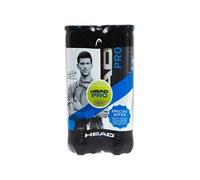Balles de tennis pack de 2 tubes Bipack pro blue Jaune Taille : UNI rèf : 70905