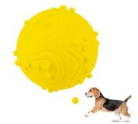 Balles de tennis pour chiens : jouet à mâcher agressif, balle de jeu durable pour chiots, chercheur interactif pour animaux de compagnie | Accessoire à mâcher pour soulager l'ennui des chiens