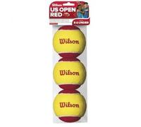 Balles De Tennis - Wilson - Starter - Lot De 3 - Couleur Rouge - Pour Enfants Multicolore