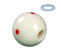 Balles d'entraînement de billard portables avec trou perforé Cue Balles d'entraînement et outil pratique Balle d'exercice de billard pour aide