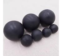 Balles en caoutchouc solide 2-20mm balles rebondissantes noires for l'exercice de formation de Massage jongler(13mmx100pcs)