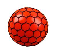 Balles en Mailles Fidget compresser des Boules de Raisin sensorielles Jouet pour Les Adultes du Bureau de soulagement de la Pression Rouge, Les Jouets compressés