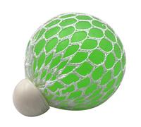 Balles en Mailles Fidget compresser Les Boules de Raisin sensorielles Jouet pour Les Adultes de soulagement de la Pression du Bureau Vert Clair, Les Jouets compressés