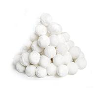 Balles filtrantes de piscine 5 cm en fibre de polyester, système de purification de l'eau, filtre à sable, remplacement pour tous les types de piscine (300 g)