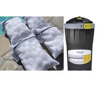 BALLES FILTRANTES pour Filtre WATERAIR CW100, CFR100, Sherlock - Lot de 4 Sacs