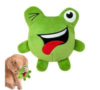 Balles grinçantes pour chiens, balle jouet pour chien - Jouets de dentition en forme d'animal de dessin animé, boules grinçantes en peluche,Fournitures d'entraînement interactives, jouet auto-jouable