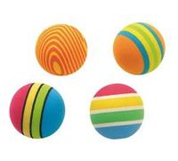 balles ping pong pour chat decorees en eva/4 dia3.5cm G