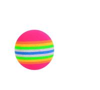 Balles pour chats en forme d'arc-en-ciel - TRIXIE - Balle - Mousse - Blanc, Bleu, Jaune, Orange, Rouge, Vert