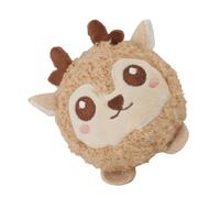 Balles pour chien avec couineur - Balle souple pour chien de petite et moyenne taille - Design animal en peluche - Aide à l'entraînement à la maison, dans la chambre des animaux de compagnie