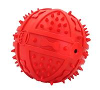 Balles pour chien - Balles confortables pour chien - Balles pour chien - Balle couineuse - Balle pour chien - Balle automatique - Rouge