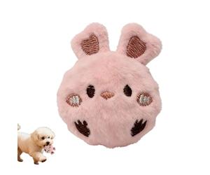 Balles pour chien - Jouet coloré en forme de lapin rebondissant | Balle pour chiot, jouet pour masticateurs agressifs colorés rebondissants animaux de compagnie chiot chiot jeu piscine eau Noël