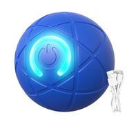 Balles pour chiens - Balle roulante automatique rechargeable par USB avec lumière LED | Balle rebondissante électrique à bascule pour petits, moyens et grands chiens, chiot d'intérieur et d'extérieur
