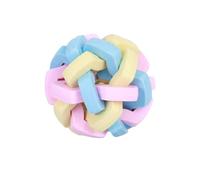 Balles pour chiens rongeurs : interactifs pour chiots, articles D | Structure en treillis à grille ouverte avec insert pour animaux de compagnie - Couine lorsque vous mordez et calme les