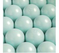 Balles pour Piscine à Balles de Jeu pour Bébé Enfants MISIOO Plastique Colorées 6 cm 200 Boules Menthe
