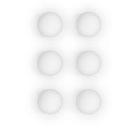Balles professionnelles Beer Pong Alley Balles de ping-pong 40 mm sans soudure 6 pièces