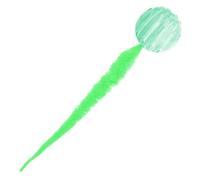 Balles Rebondissantes avec Ver Textile - Jouet D’Animation Féline, Sphères Souples | Accessoire De Jeu Qui Imite Le Mouvement D’Une Proie, Encourage L’Exercice Quotidien, Favorise La Coordination