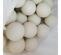 Balles rebondissantes en caoutchouc solide | Taille : 10 mm-50 mm. Utilisation : rebond, formation, industriel.(28mmx20pcs)