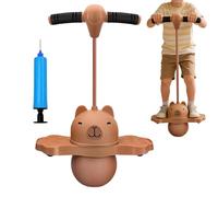 Balles Rebondissantes Pour - Capybara antidérapant avec pompe - Jouets d'Extérieur de Ballon Rebondissant pour,Pour Garçons Filles Jardin d'École Primaire Maison Intérieur Extérieur Exercice Noël