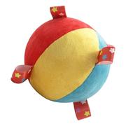 Balles Sensorielles En Tissu,12,7 cm Mignonne Colorée Éducative avec Clochette Intégrée - Jouets Balle en Peluche - Pour Anniversaire Fête des Action de Grâce Exploration Sensorielle Visuelle