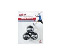 Balles squash Wilson Staff Squash 3 Ball Dot - Taille :3 balls