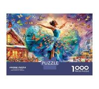 Ballet au Pays des Merveilles 1000 Pièces Puzzle Unique Belle Décoration Familiale Danseur par Cottage Puzzle Jouets De Difficiles pour La Famille 38x26cm/1000pcs