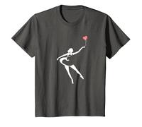Ballet Ballerine l'art De La Danse Cadeau Danseur T-Shirt, Enfant, Asphalte, 10 Ans