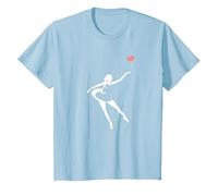 Ballet Ballerine l'art De La Danse Cadeau Danseur T-Shirt, Enfant, Bleu Céleste, 10 Ans