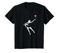Ballet Ballerine l'art De La Danse Cadeau Danseur T-Shirt, Enfant, Noir, 4 Ans