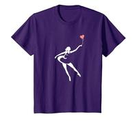 Ballet Ballerine l'art De La Danse Cadeau Danseur T-Shirt, Enfant, Violet, 12 Ans