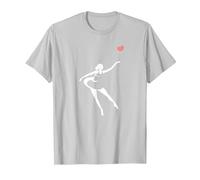 Ballet Ballerine l'art De La Danse Cadeau Danseur T-Shirt, Homme, Argent, XXL