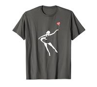 Ballet Ballerine l'art De La Danse Cadeau Danseur T-Shirt, Homme, Asphalte, XXL