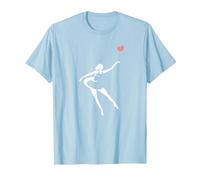 Ballet Ballerine l'art De La Danse Cadeau Danseur T-Shirt, Homme, Bleu Céleste, L
