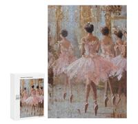 Ballet Dancers in Pink Tutus-1 Puzzle 1000 Pièces Educa Jouet en Bois Cadeau Unique Décoration Intérieure Jeu Éducatif Challenge Toy Adultes Et Enfants À Partir De 14 Ans 300 PCS