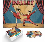 Ballet Dancers Puzzle 1000 Pièces, Cadeau De Fêtes, 1000pcs (40x28cm) | Pour faire un puzzle à la maison : ce puzzle 1000 pièces adulte convient à un loisir calme sans écran.