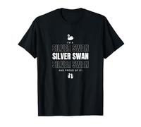 Ballet Dansant Cygne argenté T-Shirt