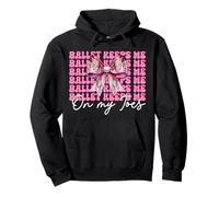 Ballet Keep Me On My Toes Ballerine Fille Ballet Dance Sweat à Capuche