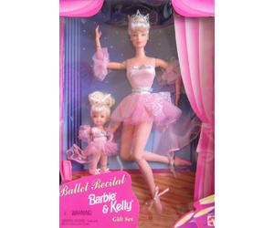 Ballet Recital BARBIE & KELLY Doll Gift Set (1997) by Barbie