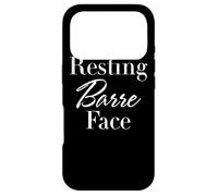 Ballet - Resting Barre Face - Ballerina Workout Adult Joke Coque pour iPhone 17 Pro