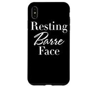 Ballet - Resting Barre Face - Ballerina Workout Adult Joke Coque pour iPhone XS Max